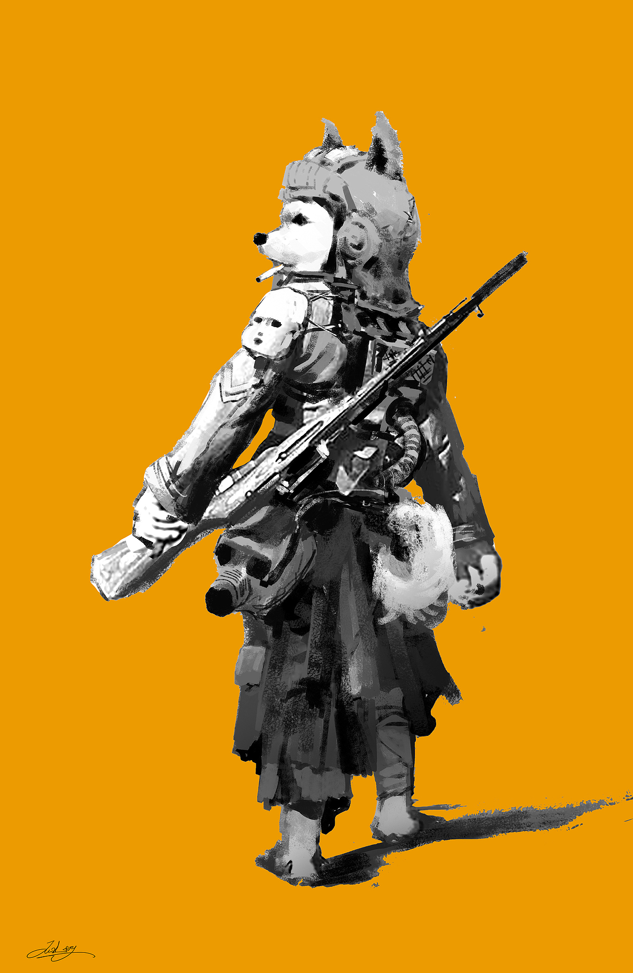 废土角色草图合集（图ZMTM0NzIxOTUy） - 概念设定 - 站酷设计师俊灵WJL原创素材 - 站酷ZCOOL