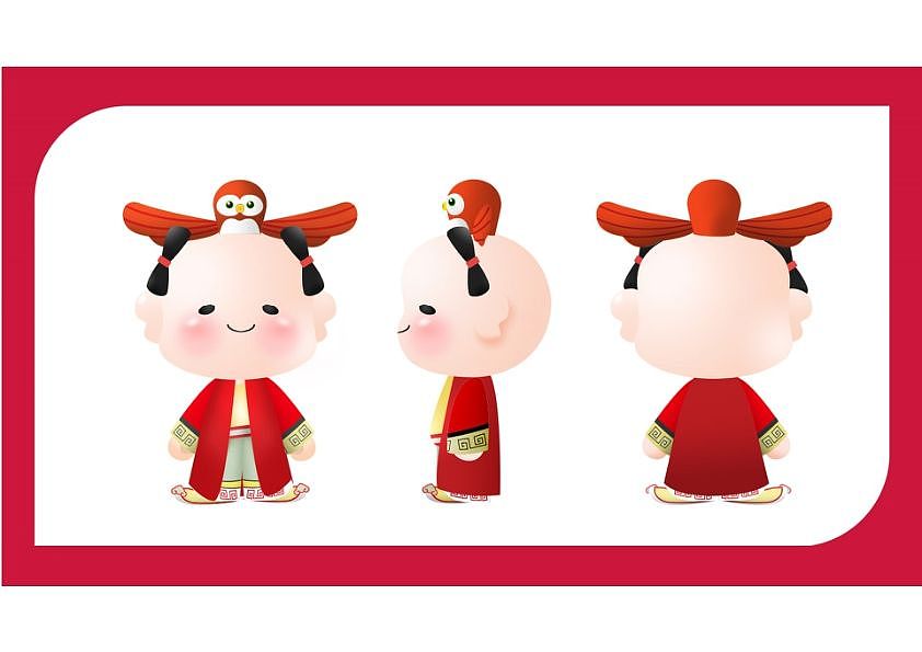 新中式古风ip设计 可授权