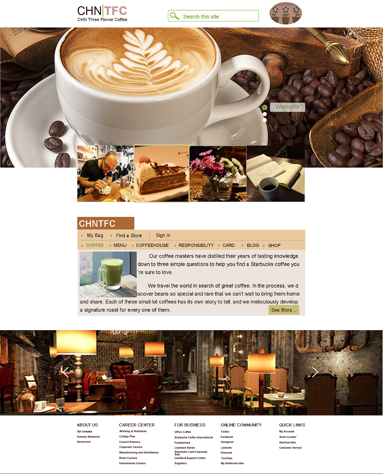 coffee网页设计（图ZNTI4MTU2MDg=） - 其他网页 - 站酷设计师九勺抹茶酱原创素材 - 站酷ZCOOL