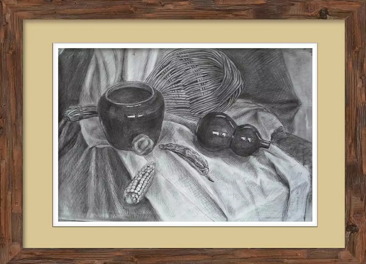 素描静物（图ZMTAxMTUzOTA0） - 绘画 - 站酷设计师淡丁老人原创素材 - 站酷ZCOOL