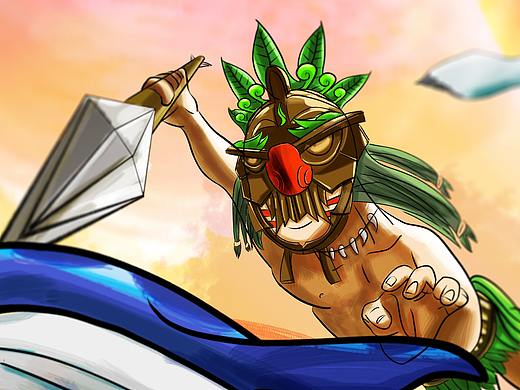 2019来一发！摸鱼大作战（个人主页-ZNDE4MTM0NTY=） - 商业插画 - 站酷设计师肯德基得猫原创素材 - 站酷ZCOOL