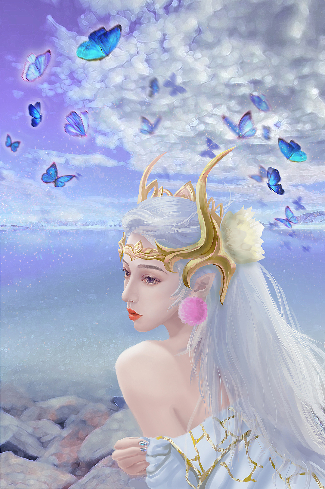 王者荣耀仲夏夜之梦貂蝉同人