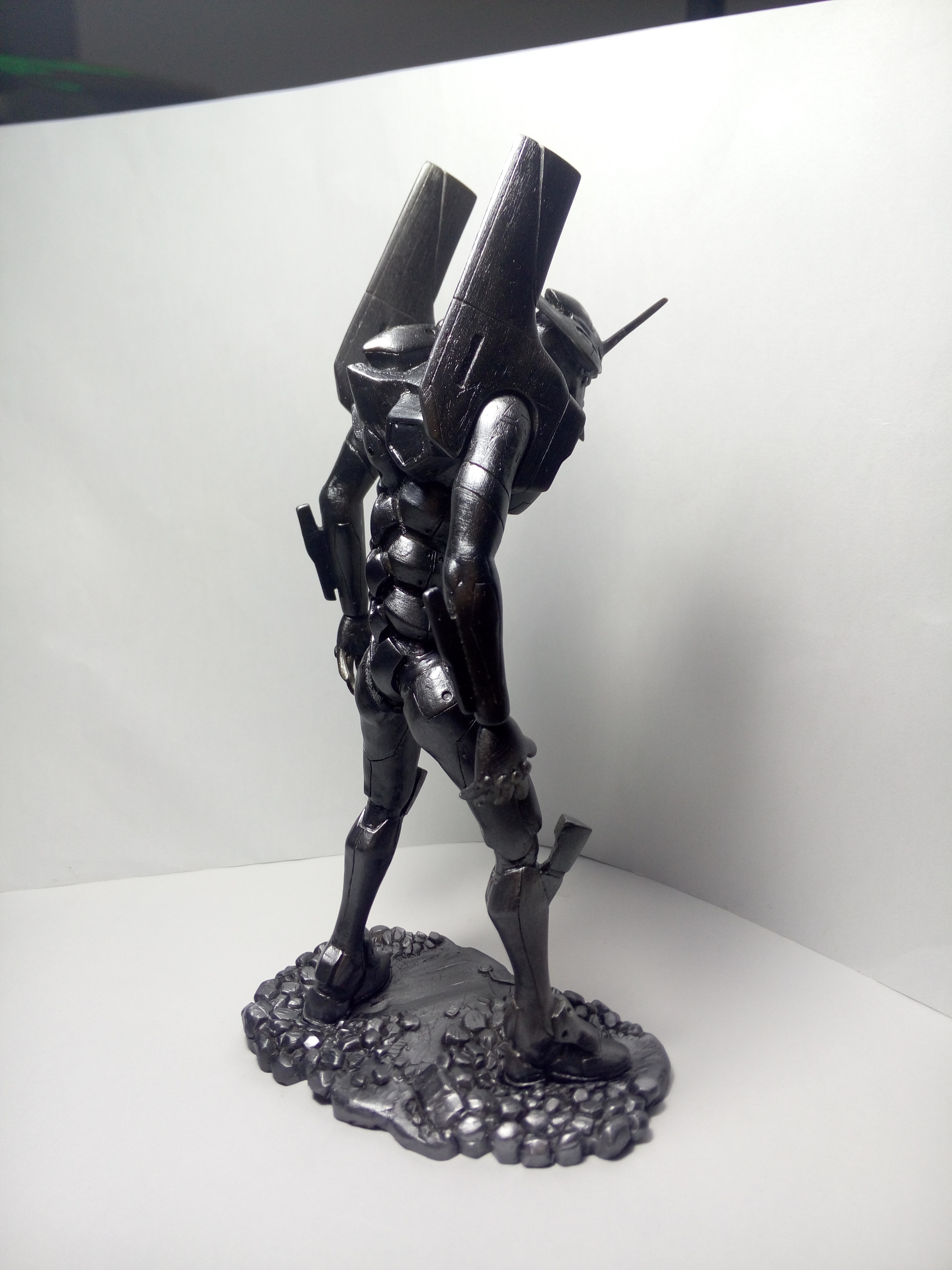 eva初号机制作|手工艺|手办/模玩|12315dytt - 原创作品 - 站酷