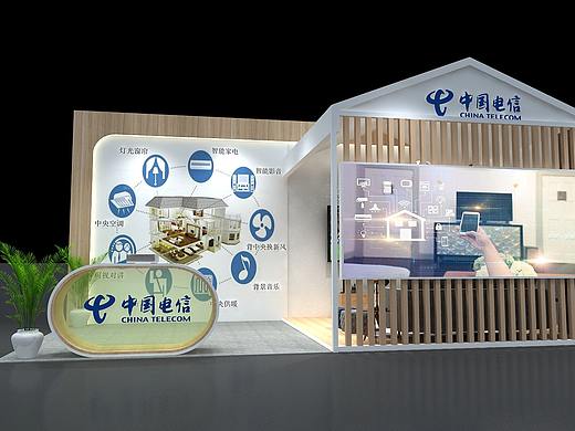 展会展厅活动舞美美陈效果图设计。3d效果图设计