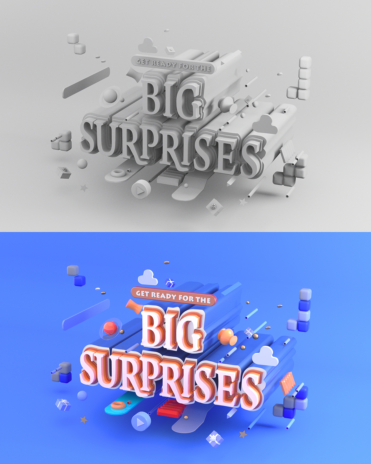 近期C4D作品总结