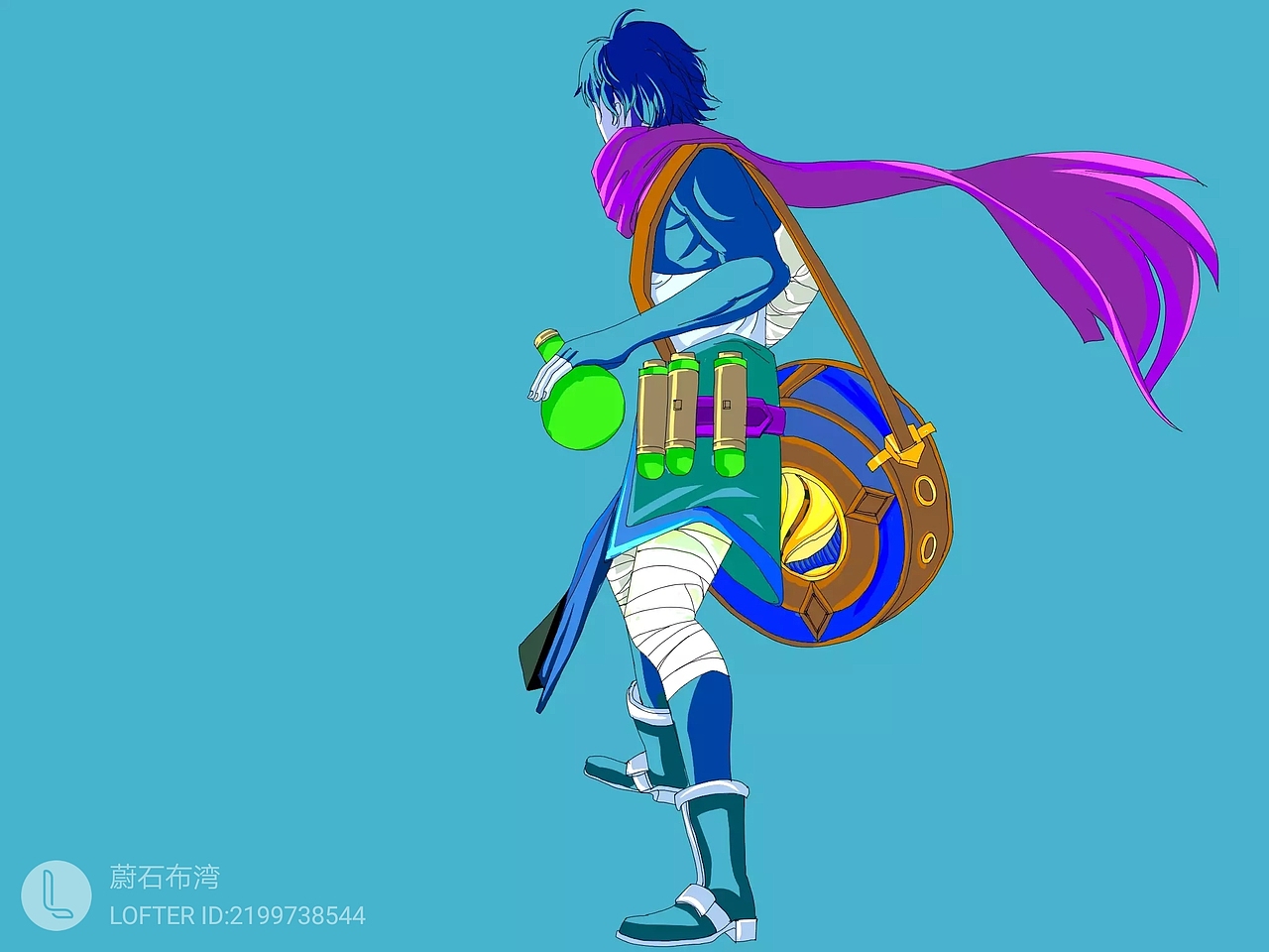 板绘插画和色彩练习（图ZMTk3ODA2NDQ4） - 艺术插画 - 站酷设计师蔚石布湾原创素材 - 站酷ZCOOL