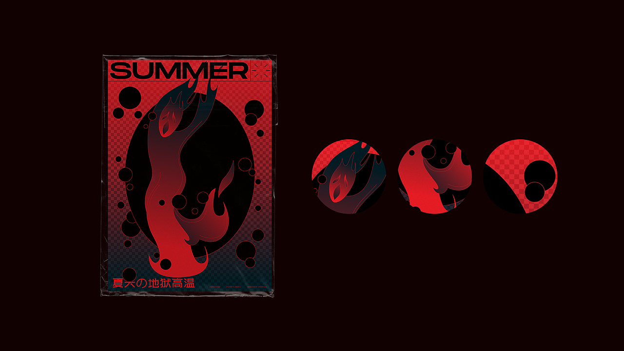 【局部2.0】——夏日记忆（图ZMjIyODIzNDg4） - 创作习作 - 站酷设计师邬老大55原创素材 - 站酷ZCOOL