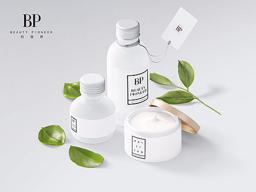 柏俪颜-beauty pioneer  品牌logo设计