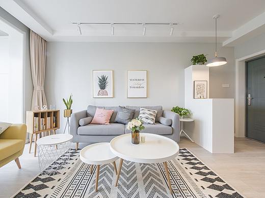 龙湖时代天街精装房北欧风软装案例