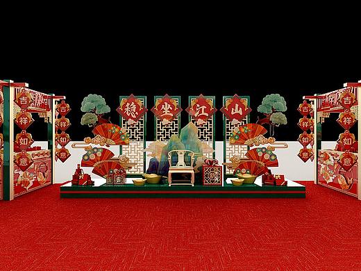 新年国潮美陈