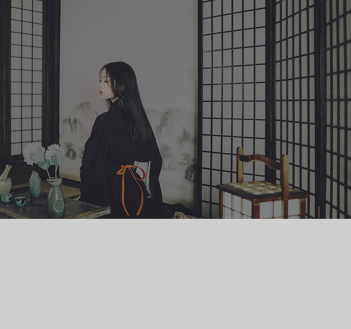 这组姹妓 与我来说是非常重要的一组作品 从这往后我似乎开始慢慢形成自己的风格