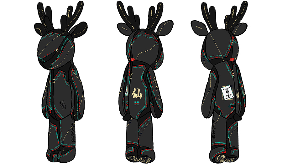 问童子®玩偶｜仙人指路