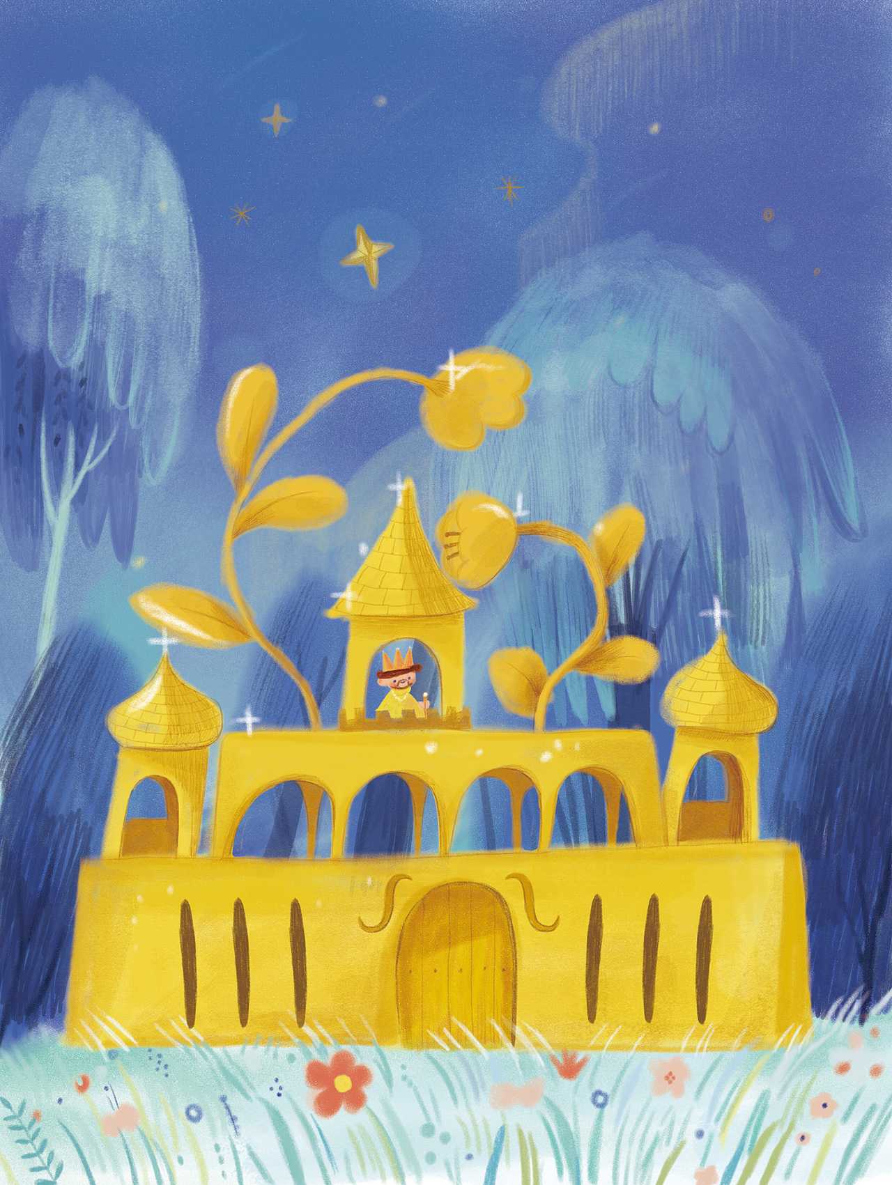 《金子美玲——天空的那头、月亮的歌谣》诗歌配图