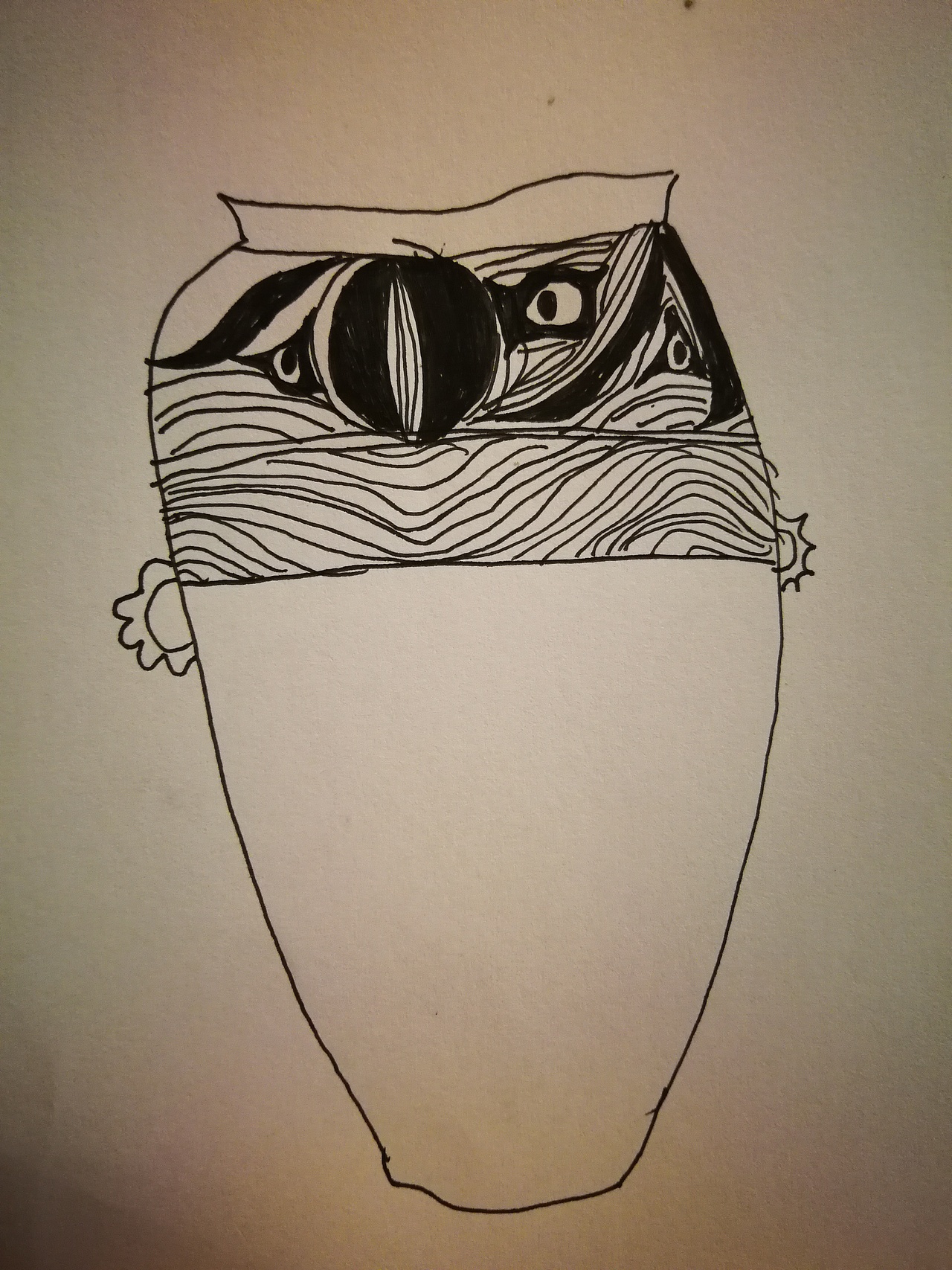 一个罐子|插画|儿童插画|方牛_临摹作品-站酷zcool