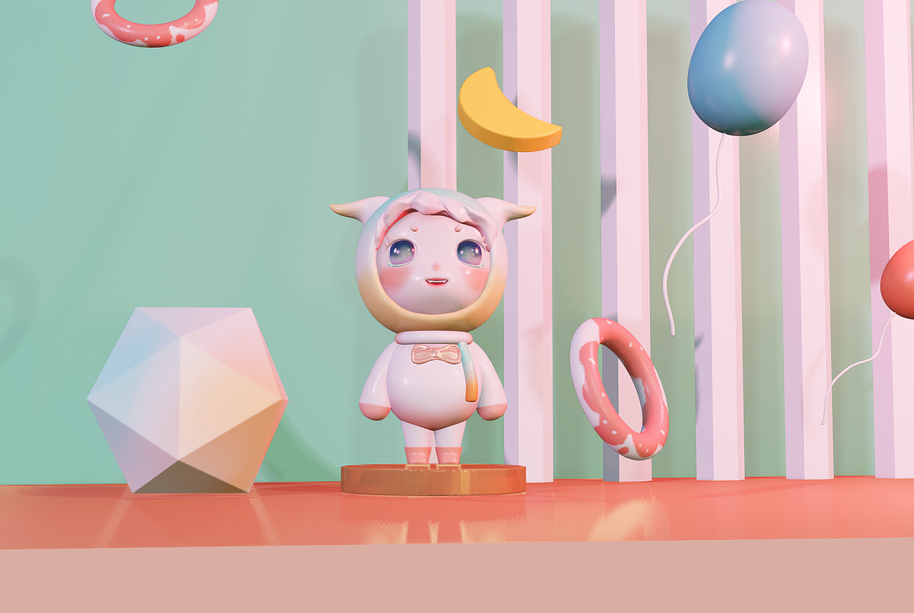 盲盒一宝形象设计（图ZMjYzMDY3MTA0） - 产品 - 站酷设计师慕昕斋小主原创素材 - 站酷ZCOOL