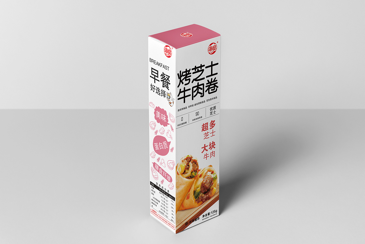 烤芝士牛肉卷、鸡肉卷全案策划，案例分享（图ZMzAxMzgwMDA4） - 包装 - 站酷设计师海延食摄研究所原创素材 - 站酷ZCOOL