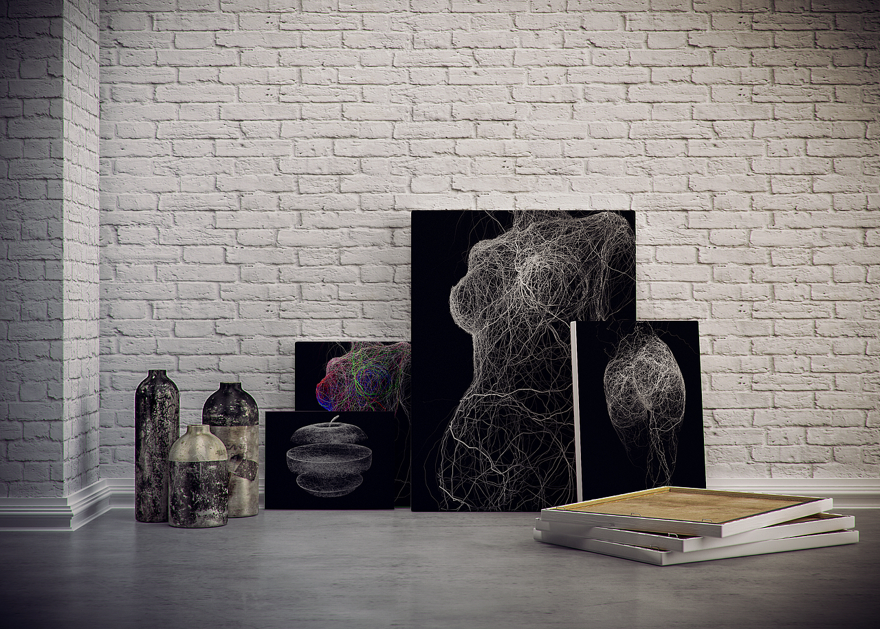 一组藤蔓作品,密集恐惧症者慎入!(图ZNDkxOTg3OTY=) - 其他三维 - 站酷设计师TIAN85原创素材 - 站酷ZCOOL