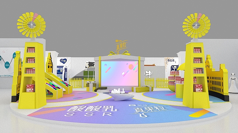 展台展厅 提案效果图（图ZMjMzOTAzMzI4） - 其他三维 - 站酷设计师maokong原创素材 - 站酷ZCOOL