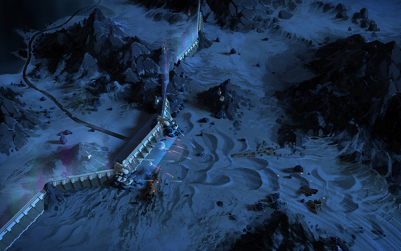 科幻要塞概念设计