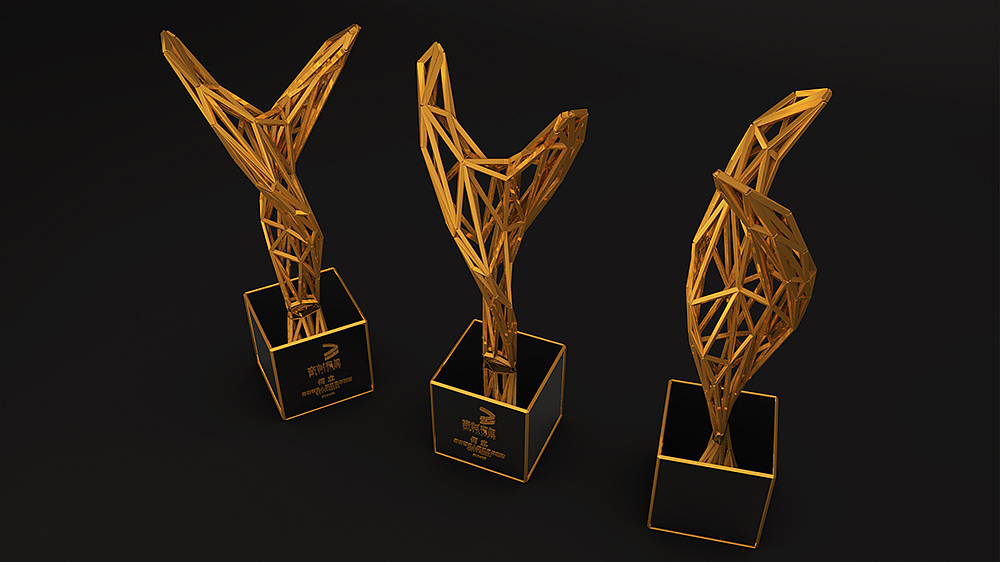 奇树有鱼_大>于>你>的>想>象_奖杯设计