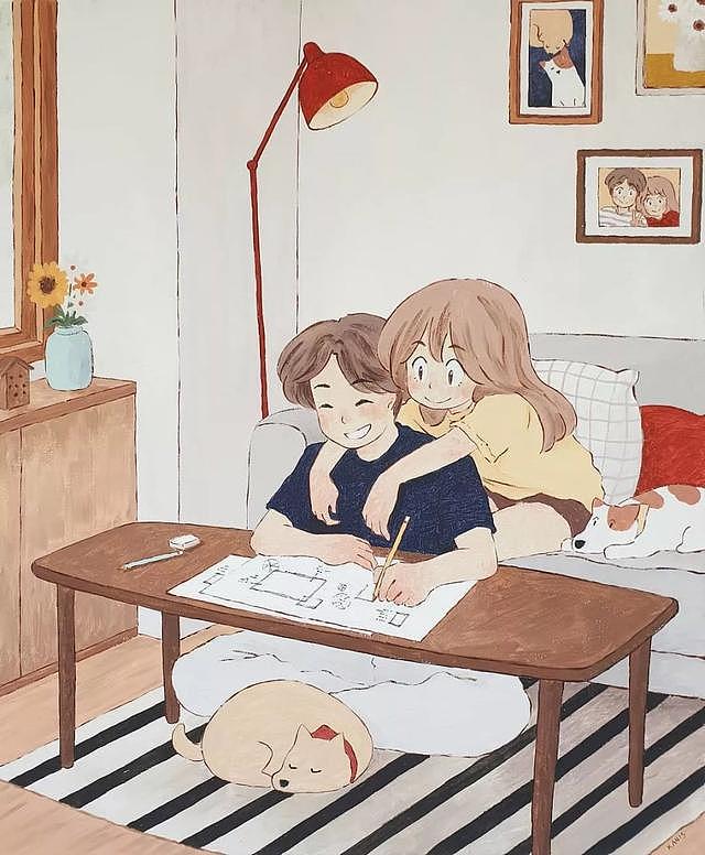 我没有多大的野心,就想和你相伴看世界,携手度日子。