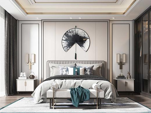 现代//北欧//新中式卧室风格