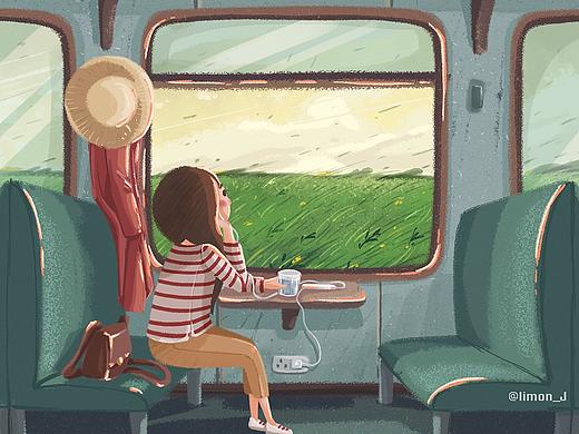 周绘。一个人旅行