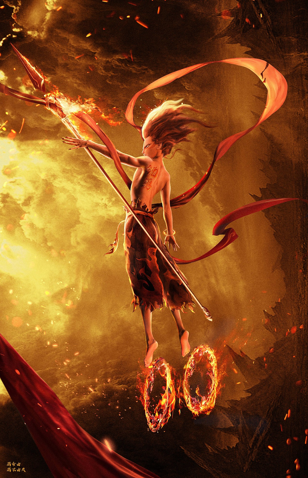 哪吒（图ZMTcxNDIyOTAw） - 游戏原画 - 站酷设计师锐勇原创素材 - 站酷ZCOOL