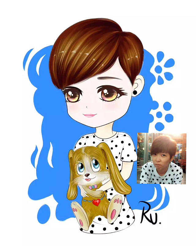 画q 半写实 头像 吉祥物 - 原创作品 - 站酷(zcool)