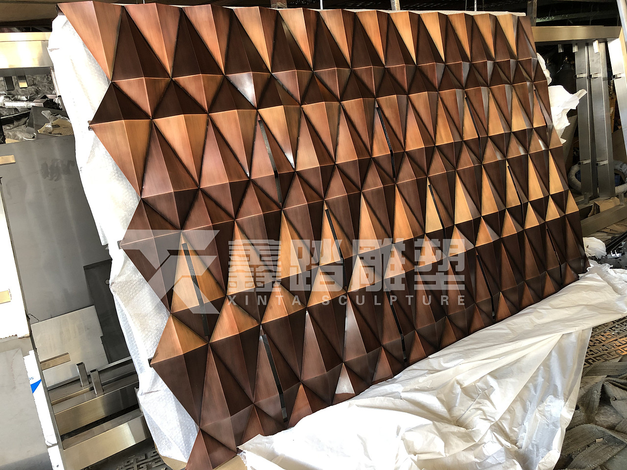 【示范区特色不锈钢景墙】图片大全