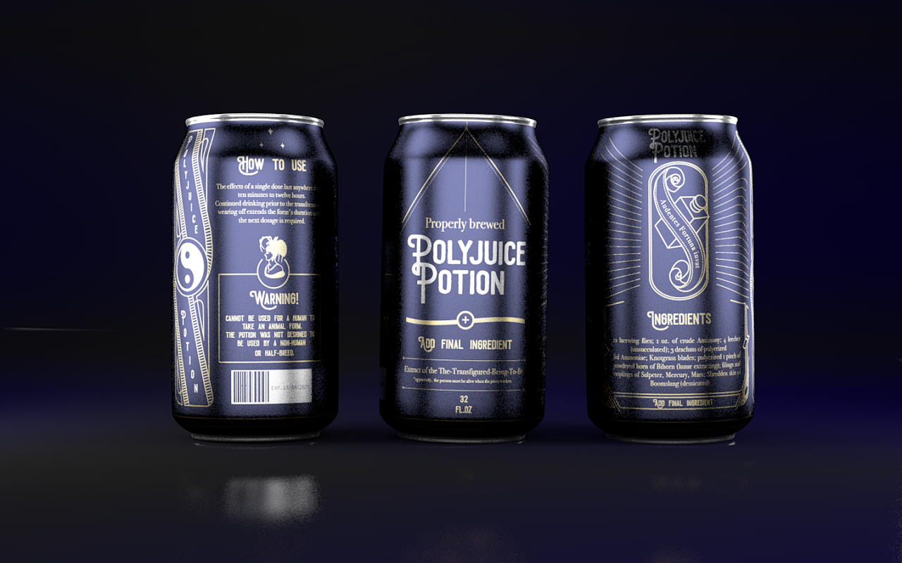 harrypotterspolyjuicepotionbeverage饮料包