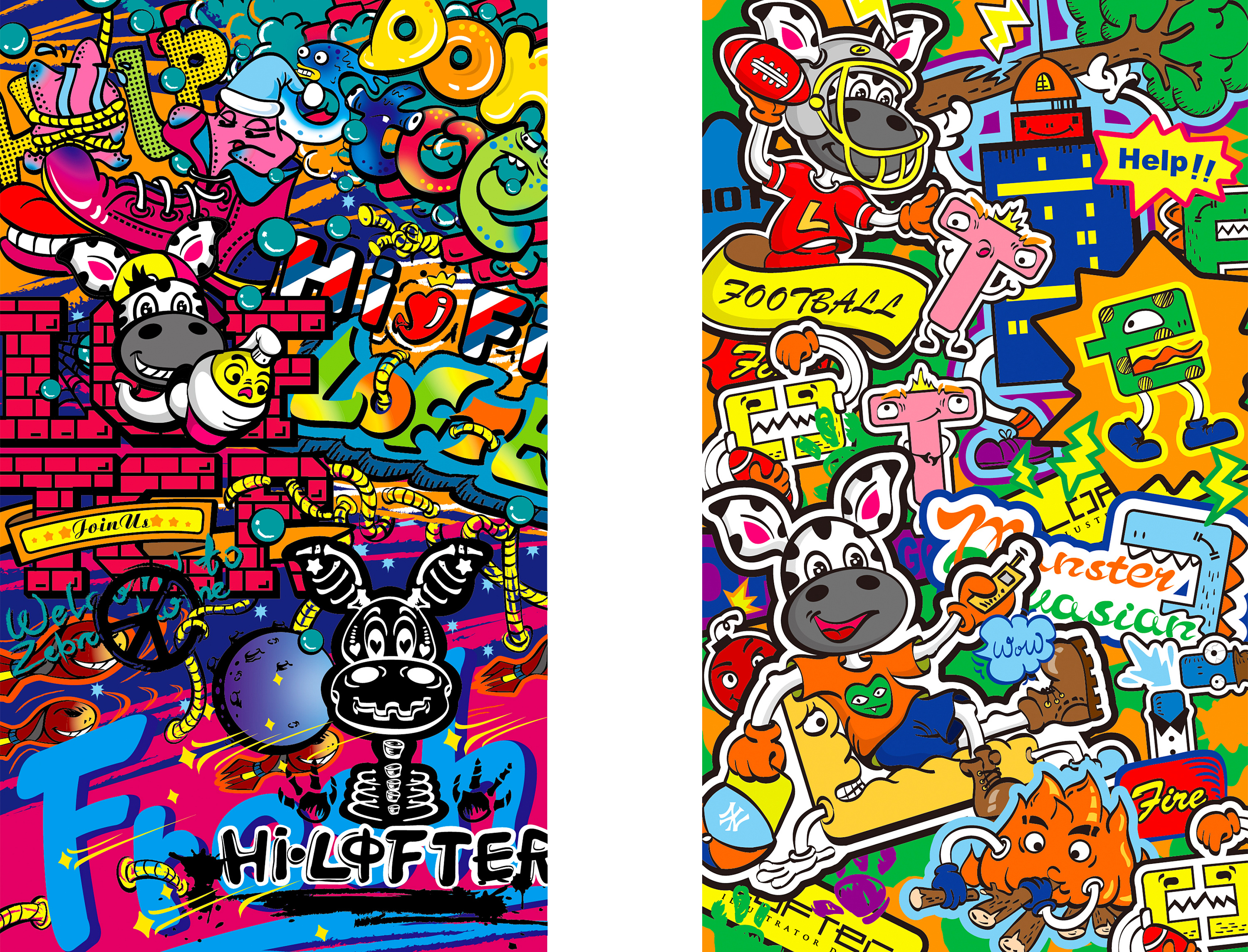 卡通涂鸦插画|插画|商业插画|caraqiao - 原创作品 - 站酷 (zcool)