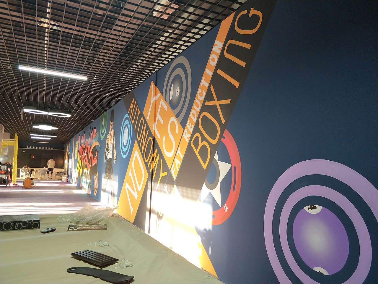 昆明壁画墙体彩绘手绘墙画墙上浮雕雕塑艺术