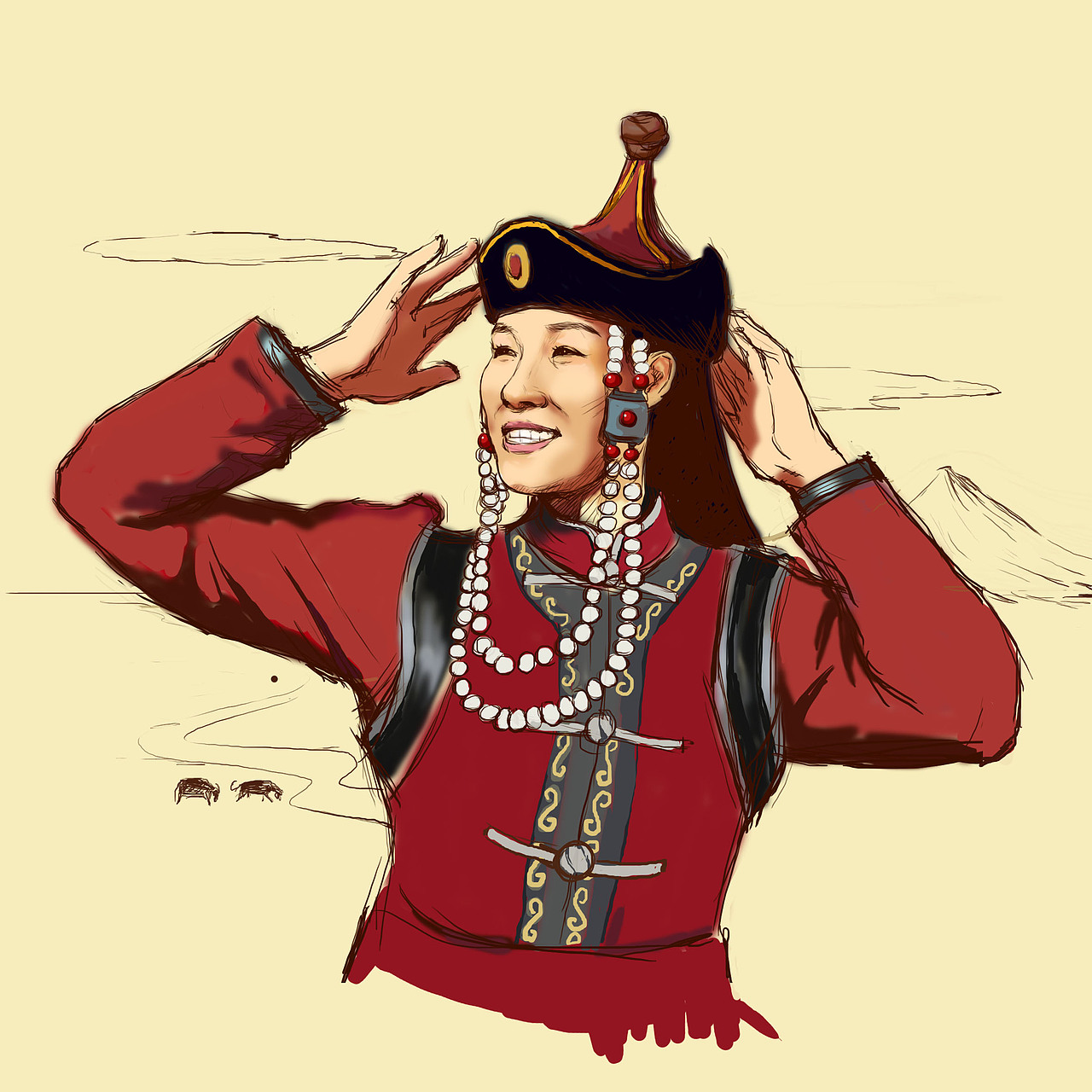 包装线描插画（图ZNjk2MjMwMTY=） - 商业插画 - 站酷设计师阿呆呀阿呆原创素材 - 站酷ZCOOL