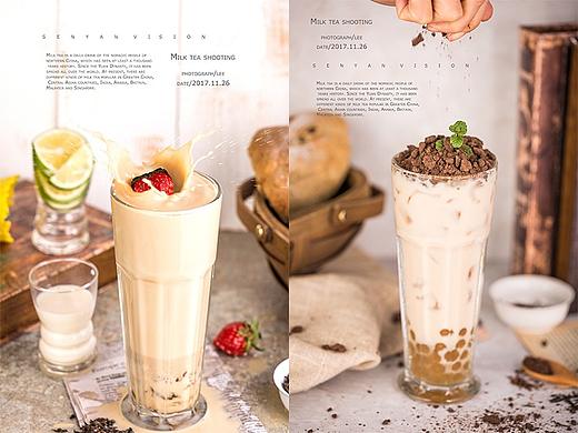 鼎兆集团品牌奶茶拍摄