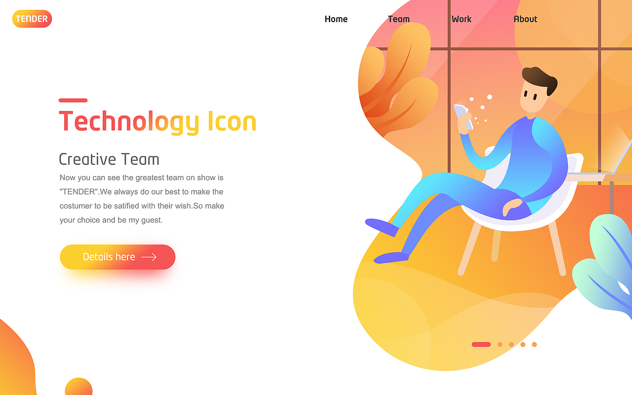 渐变色扁平插画（图ZMTM3ODEyMDQ0） - 其他UI - 站酷设计师leyoga原创素材 - 站酷ZCOOL