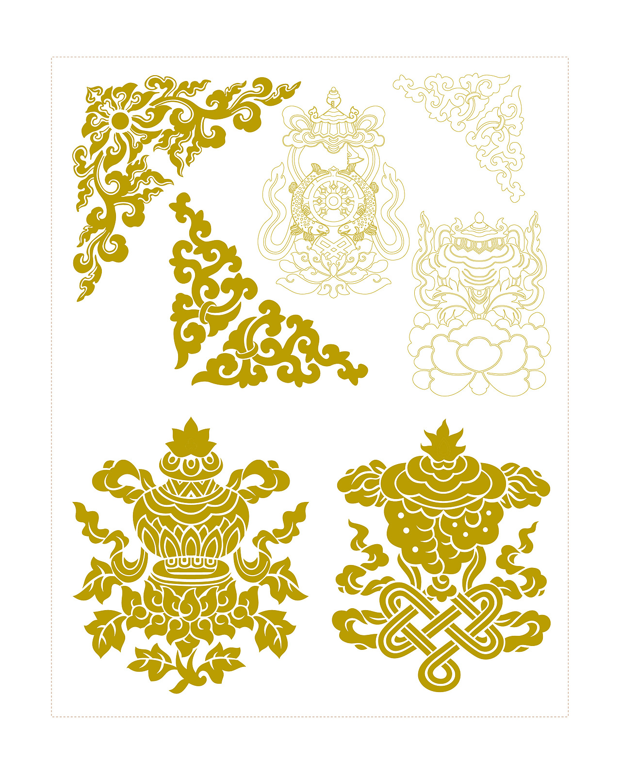 少数民族图案（图ZMjY2MjgwNDI0） - 图案 - 站酷设计师一枕清风a原创素材 - 站酷ZCOOL