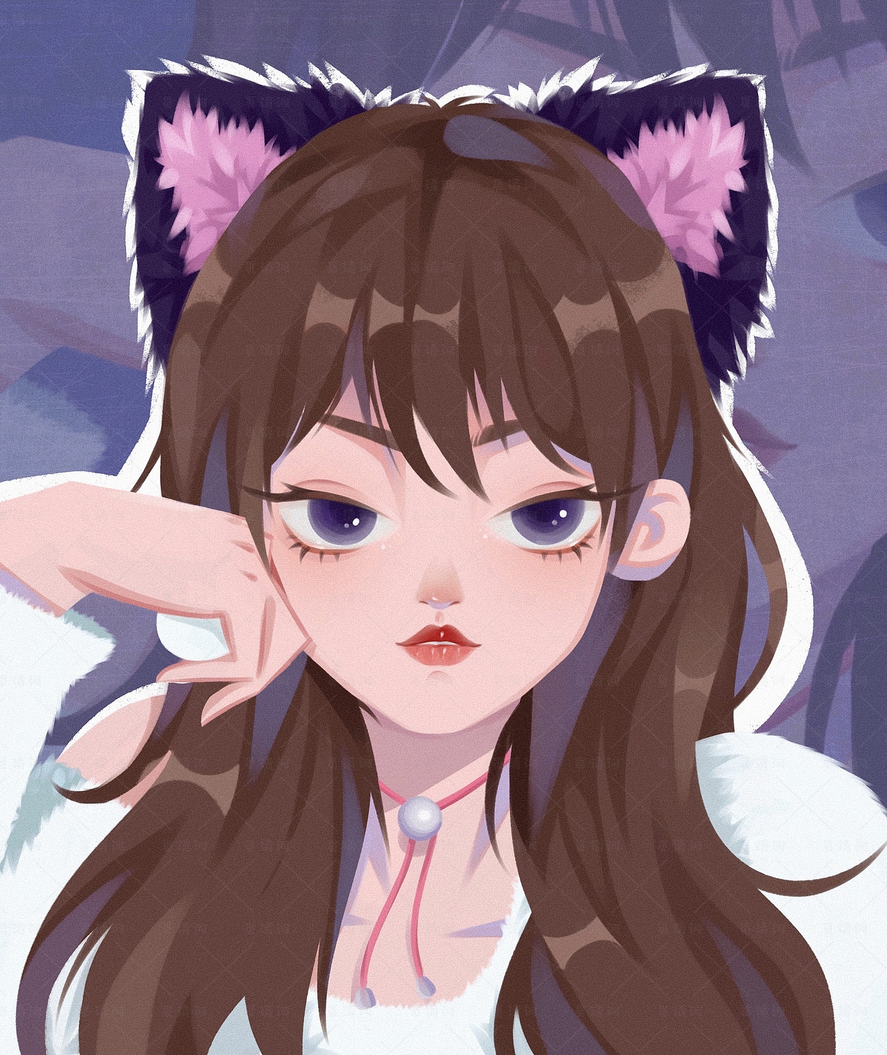 头像练习（二）（图ZMjY4MzczNTYw） - 商业插画 - 站酷设计师觅清河原创素材 - 站酷ZCOOL