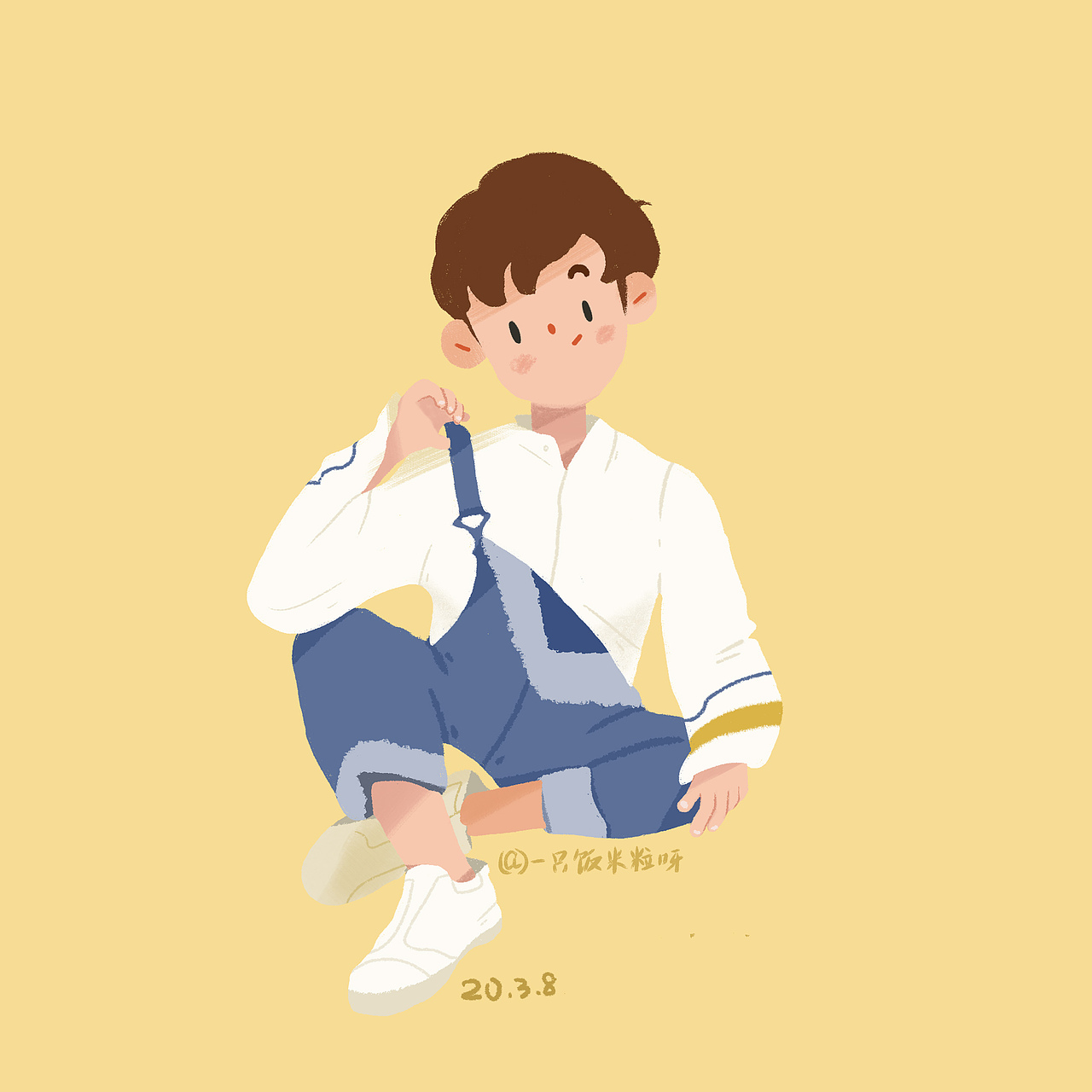 嘉伦小人物打卡