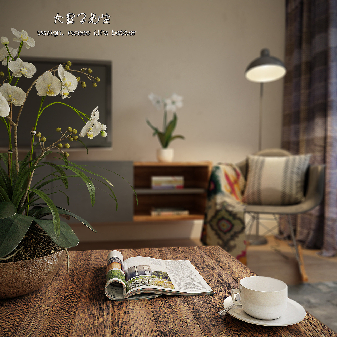 工业小住宅！（图ZNDc5ODY1ODQ=） - 家装设计 - 站酷设计师Big__nose原创素材 - 站酷ZCOOL