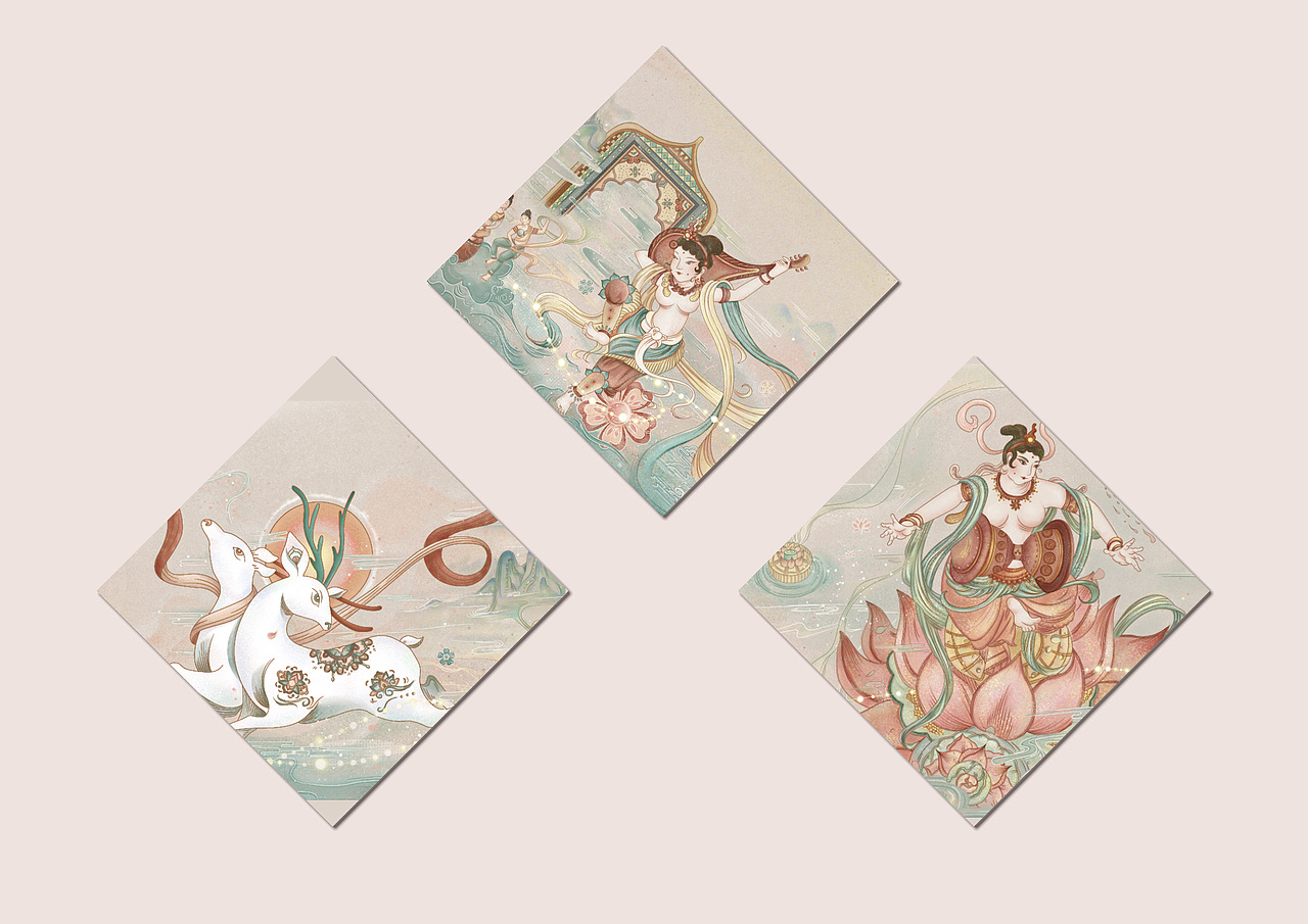 毕业设计千年归来敦煌飞天舞蹈文化设计