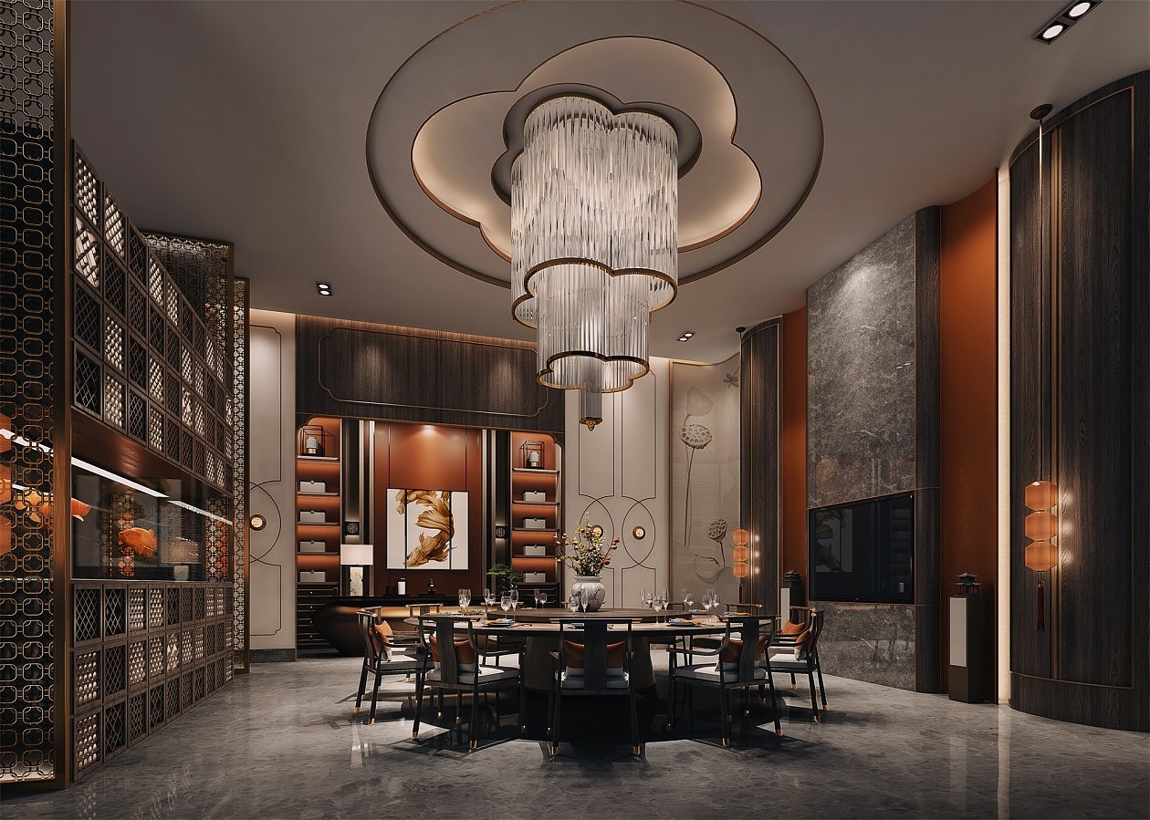 新中式酒店包间