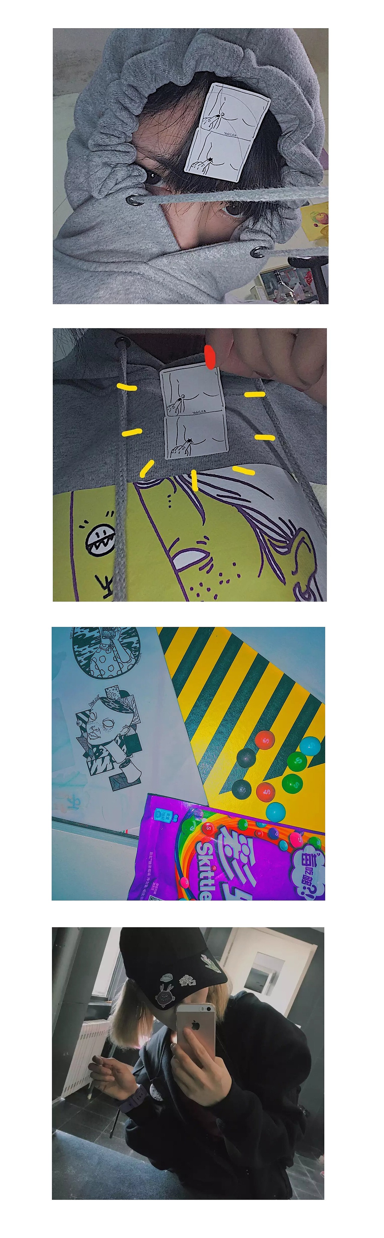 原创插画手绘涂鸦SPOTGUY 周边产品图