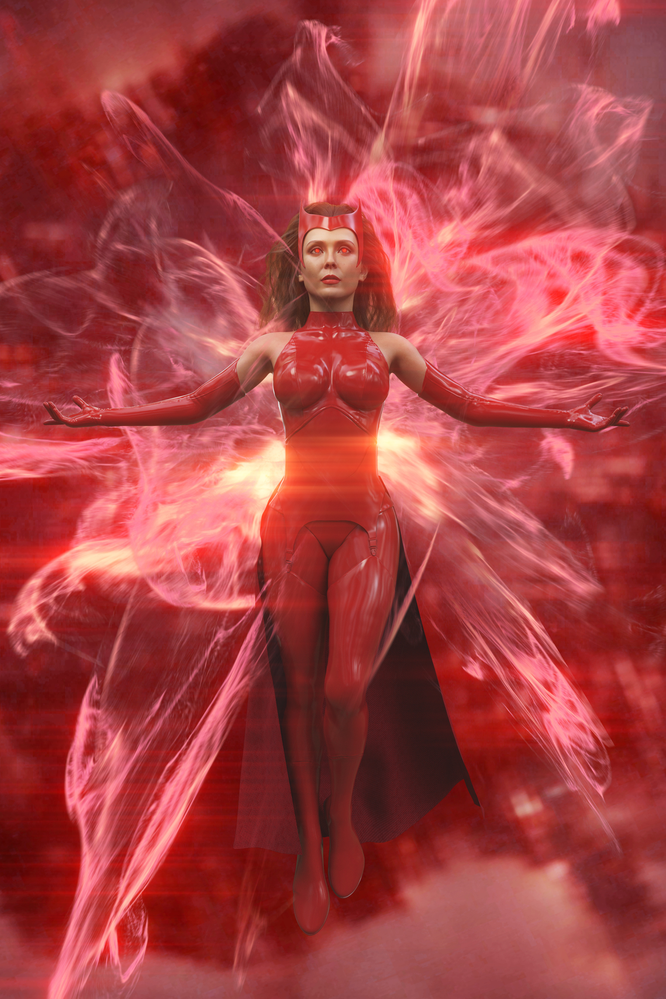 复仇者联盟红衣女巫图片