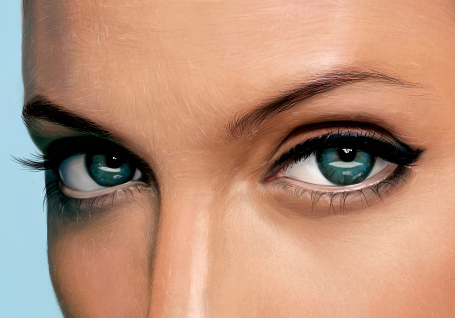 写实风的安吉丽娜朱莉（图ZMTIzNzI0NzI=） - 创作习作 - 站酷设计师純哥原创素材 - 站酷ZCOOL