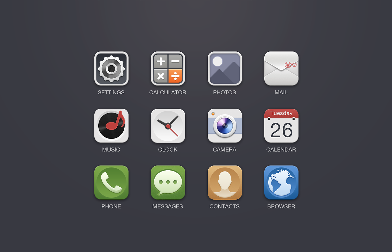 拟物化图标设计|ui|主题/皮肤|mr_v2015 - 原创作品 - 站酷 (zcool)