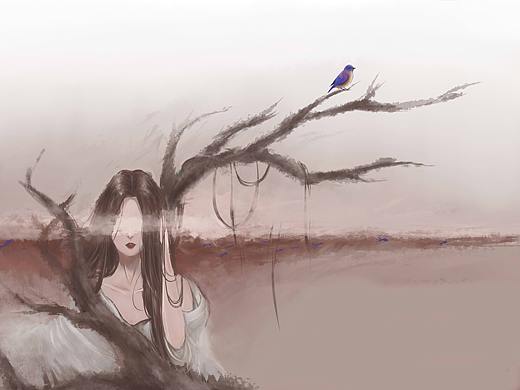 无题（个人主页-ZMjU3MjI5NjQ=） - 艺术插画 - 站酷设计师南竹清月原创素材 - 站酷ZCOOL