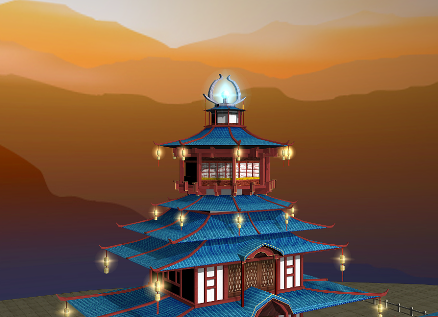 秦时明月空山鸟语雀阁