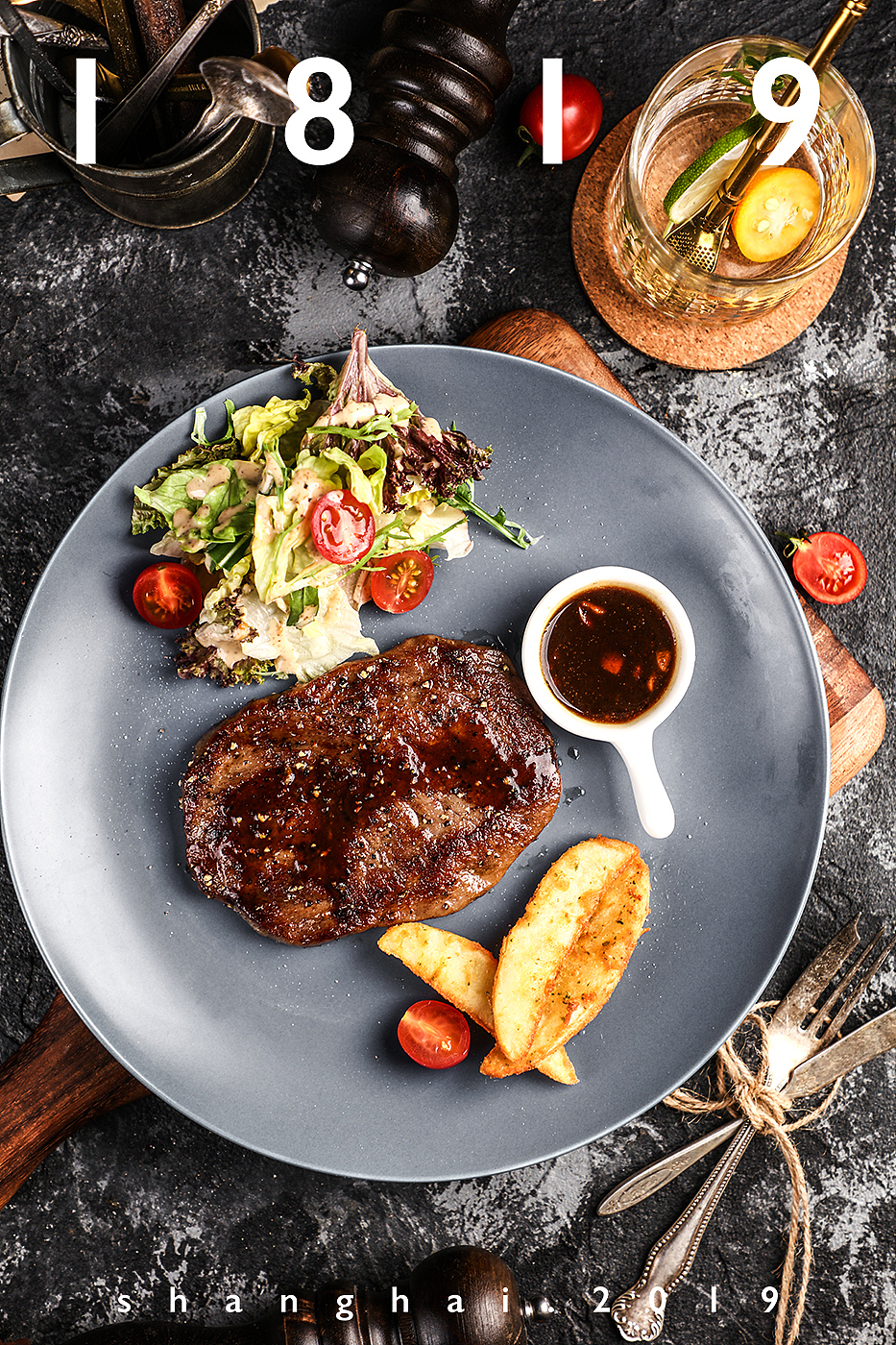 萨沙牛排沙拉西餐美食菜单ins风格拍摄（图ZMTUwNDI1ODEy） - 产品摄影 - 站酷设计师1819摄影工作室原创素材 - 站酷ZCOOL