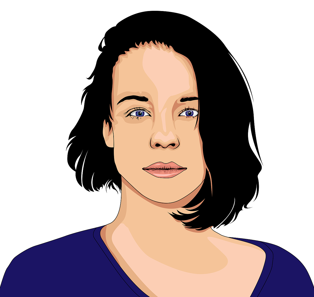 ai矢量人像（图ZMTk4NzY1Nzgw） - 艺术插画 - 站酷设计师Hong猪猪原创素材 - 站酷ZCOOL